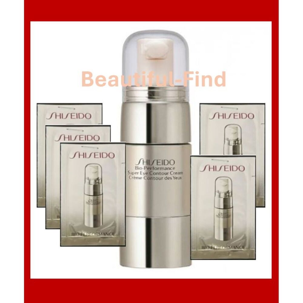 Shiseido Bio-Performance Super Eye Contour Cream Sample Packets 1.5ml X5